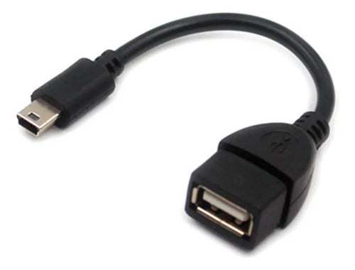 Cable Adaptador Otg V3 Miniusb A Usb Hembra