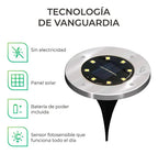 Caja De Lámpara Solar De Piso A Prueba De Agua Por 4pzs