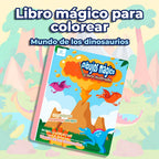Libro Magico Infantil Para Colorear Dinosaurios
