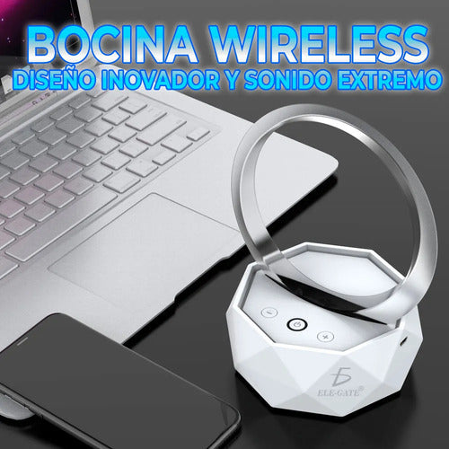 Ele-gate Bocina Led Rgb Con Sonido Envolvente Rosa