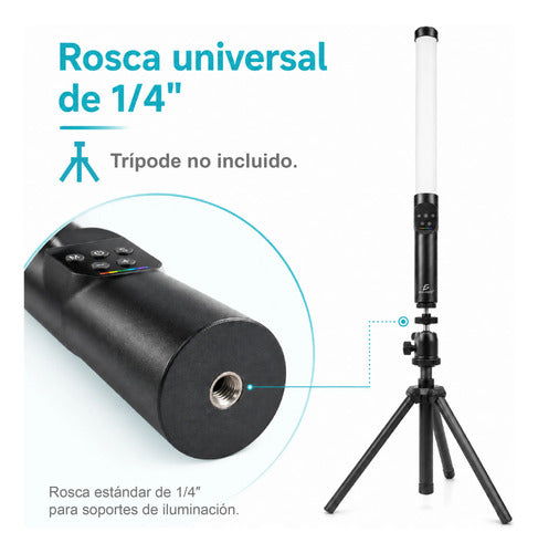 Barra De Luz Led Rgb De 12 W Para Foto Y Video
