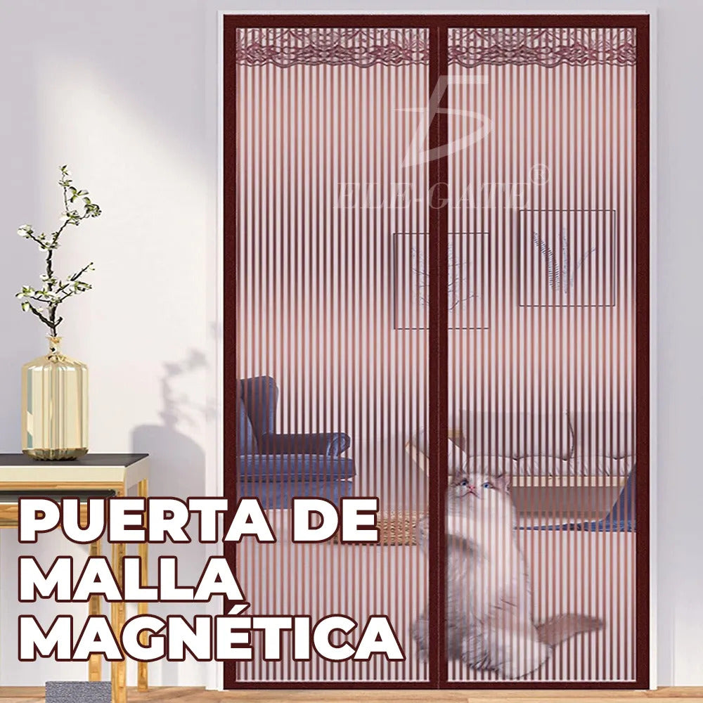 Cortina De Malla Transparente Mosquitera