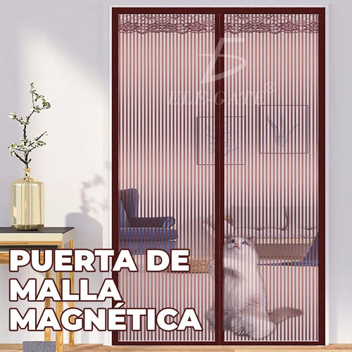 Cortina De Malla Transparente Mosquitera