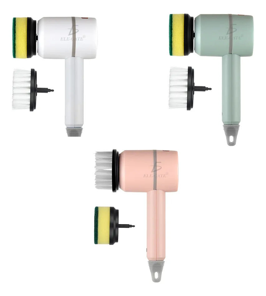 Cepillo De Limpieza Eléctrico Recargable Para Baño Y Cocina