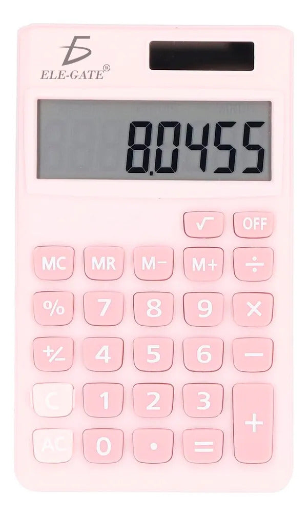 Calculadora Solar Funciona Con Energía Solar Para Un Uso