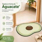 Tapete Absorbente 40 X 60 Cm Diseño Aguacate Secado Rápido