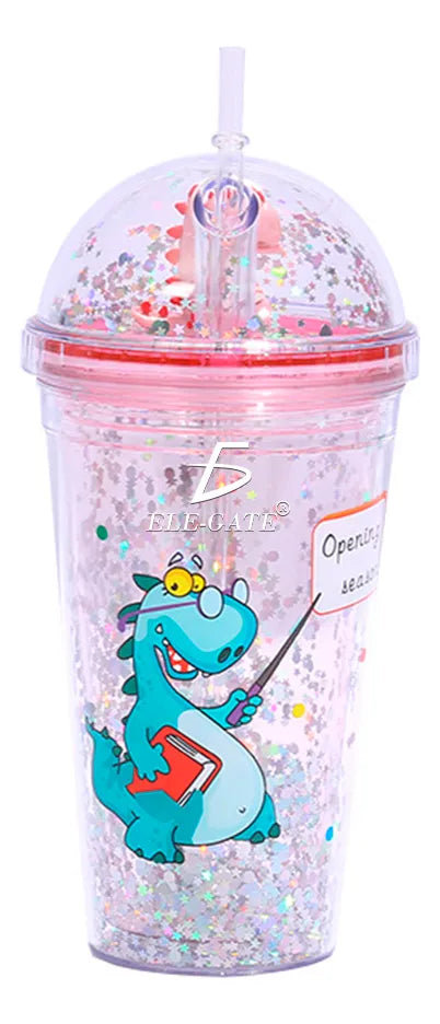 Botella Reutilizable De Dinosaurio Para Niños Botella De