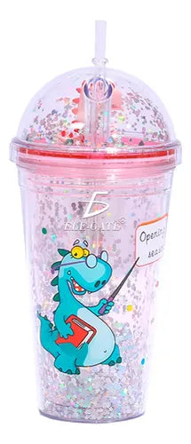 Botella Reutilizable De Dinosaurio Para Niños Botella De