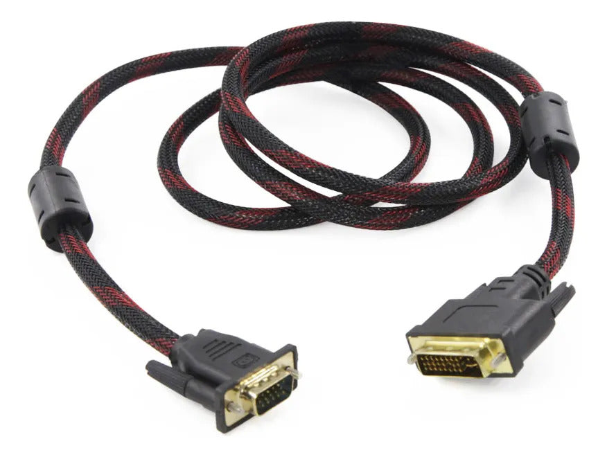 Cable Conector Adaptador Dvi A Vga Full Hd 1080p