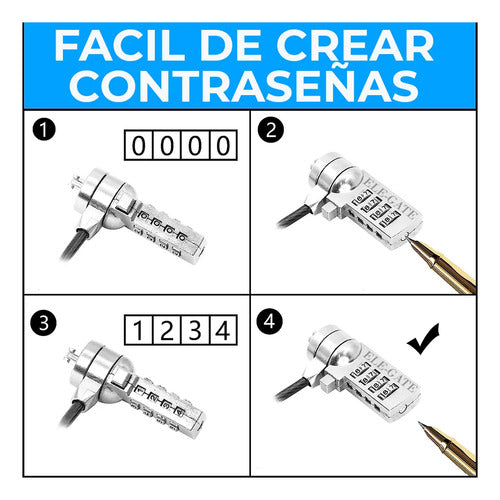Candado De Seguridad Para Computadora - Protección