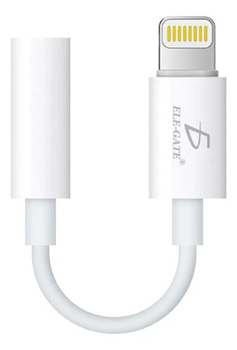 Adaptador Para iPhone Lightning A 3.5mm Audífonos