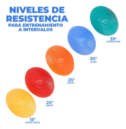 Kit Pelotas Antiestrés Bolas De Ejercicio