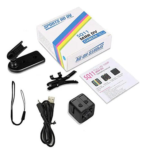 Mini Cámara Compacta Web.39 Negro