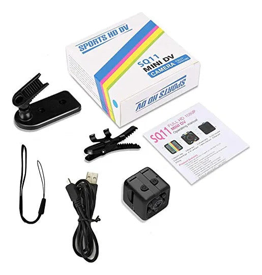 Mini Cámara Compacta Web.39 Negro