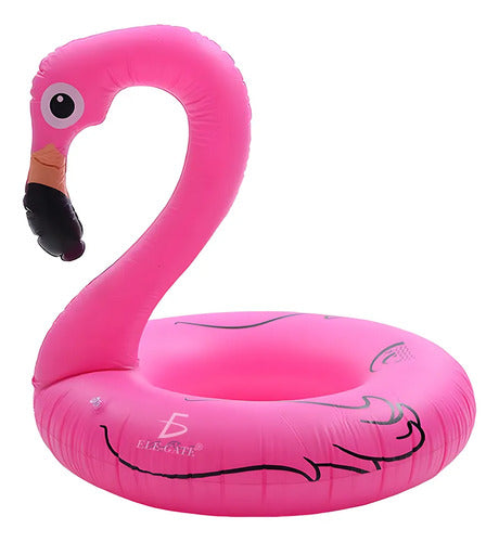 Dona Inflable En Forma De Flamingo