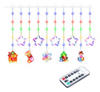 Serie De 5 Aros De Luces Led Usb Trasparentes Con Motivos Azul