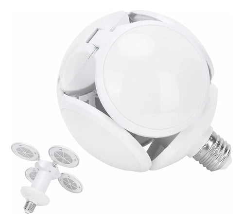 Foco Led Plegable 18w Tipo Futbol De Alta Potencia Con Luz