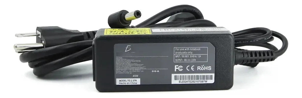 Cargador 19v 2.37a Compatible Con Toshiba Mini