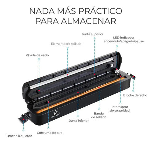Máquina De Sellado Al Vacío Automático
