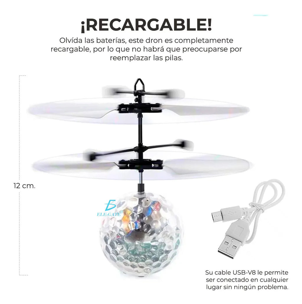 Juguete De Vuelo De Inducción Cristal