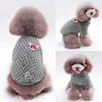 Chaqueta de invierno para cachorros abrigo cálido
