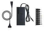 Cargador Universal Laptop Voltaje Variable 8 Puntas 12 - 24v Negro