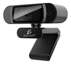 Webcam ultra HD 4K tipo c+usb con doble micrófono