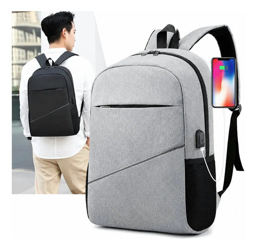 Juego De Mochila De 3 Piezas Para Proteger Tu Equipaje En Negro