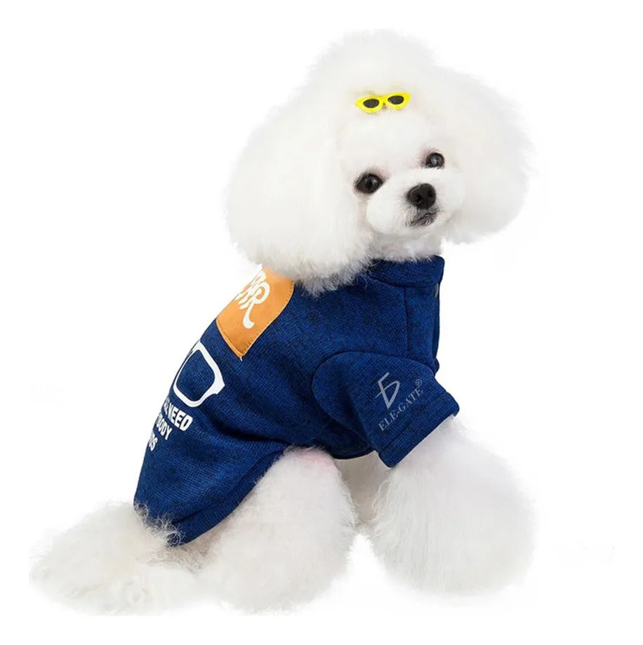 Chaqueta De Invierno Para Mascotas Abrigo Cálido Y Cómodo Verde