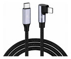 Cable USB-C a IP 90 de 2m con carga rápida 27W