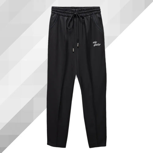 Pantalones Deportivos De Algodón Para Mujer Estilo Y Negro Xxl
