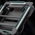 Soporte universal ajustable que mejora postura laptop de 10 A 15.6 pulgadas color gris