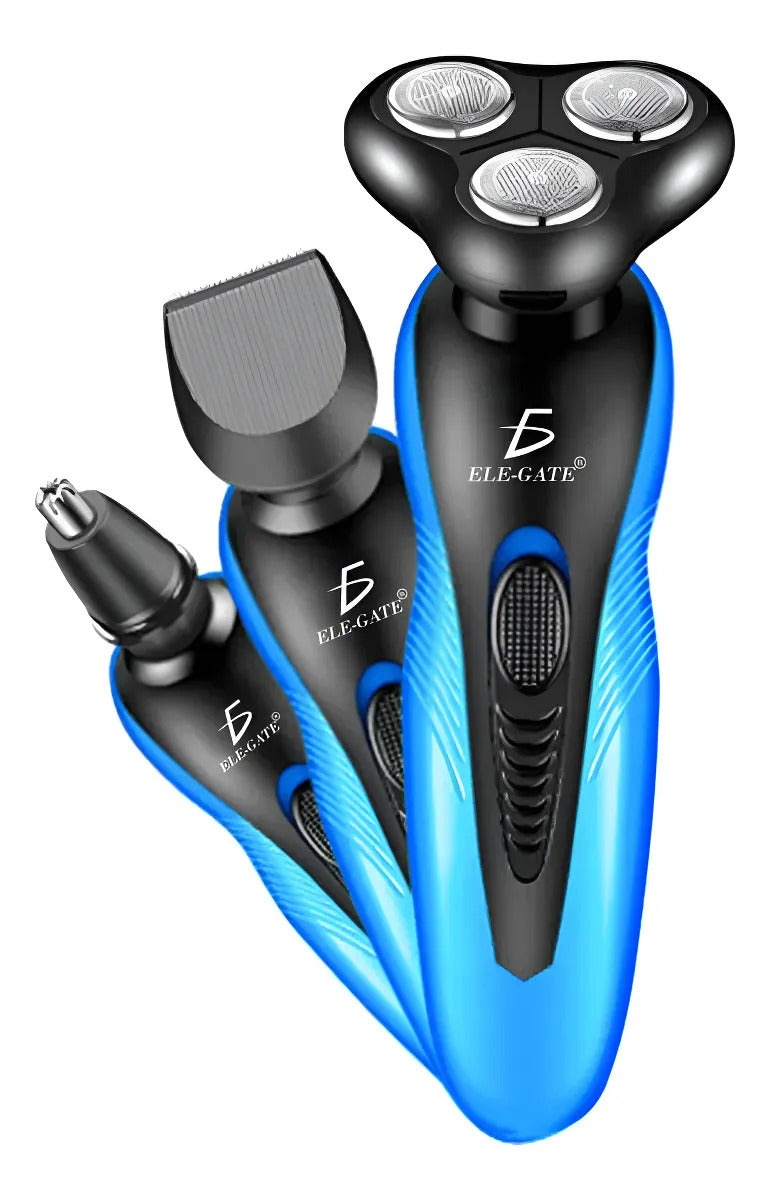 Maquina Afeitar Barba Eléctrica 3 En 1 Recargable Eficaz