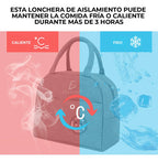 Lonchera Térmica Para La Escuela O Trabajo