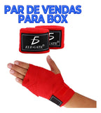 Vendas De Boxeo Elásticas - Envoltura De Mano Para