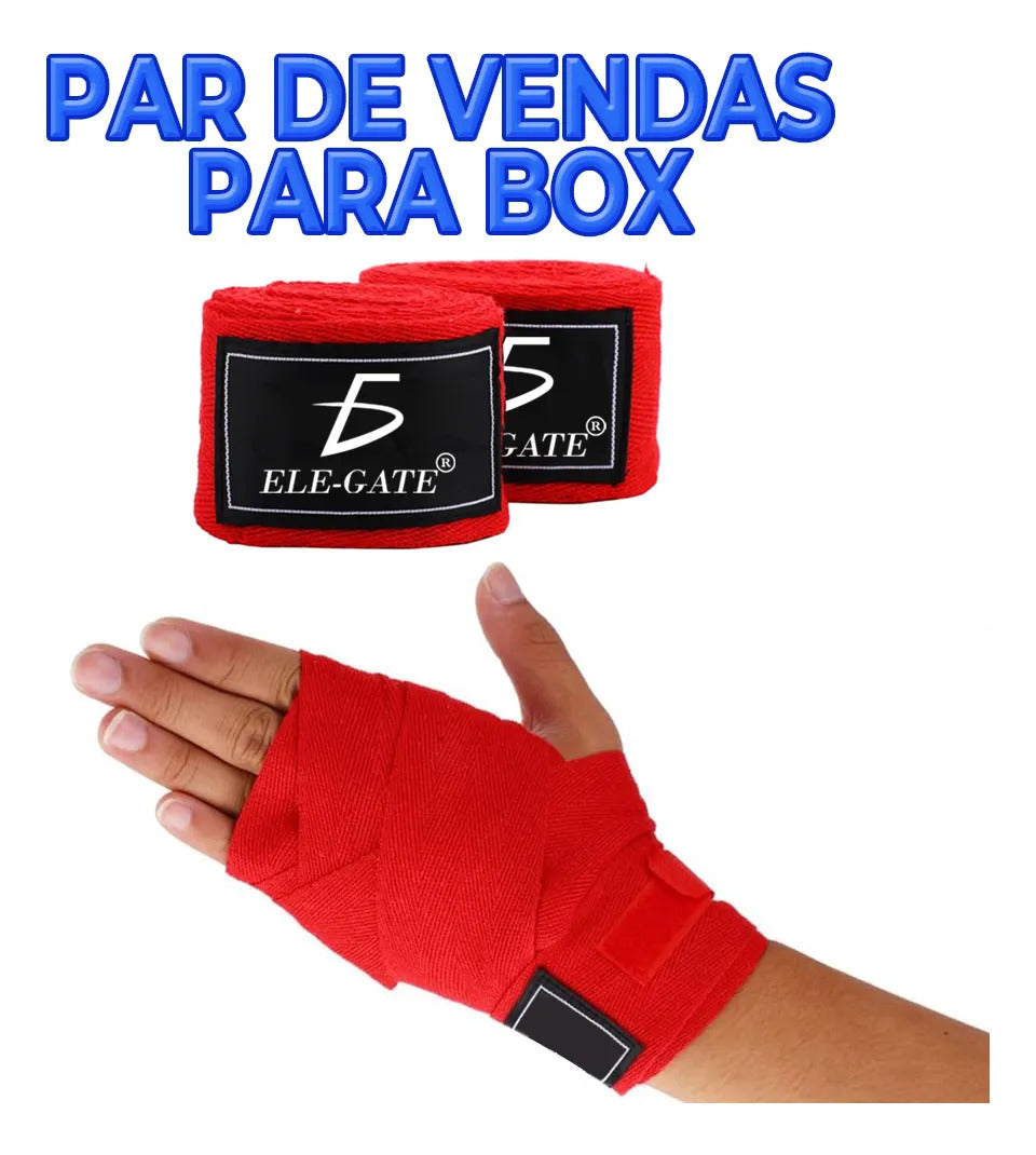 Vendas De Boxeo Elásticas - Envoltura De Mano Para