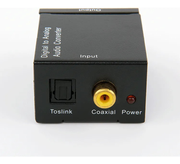 Convertidor De Audio Digital A Análogo Óptico Rca Compuesto