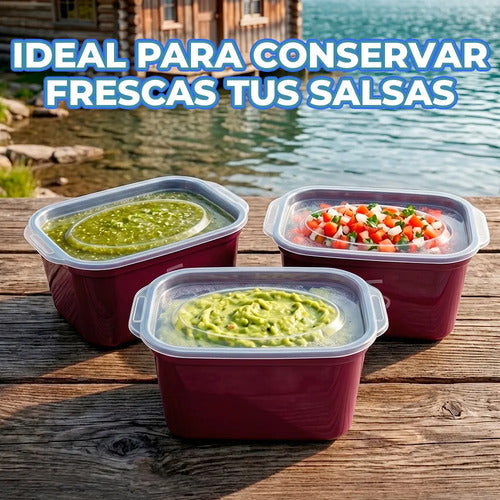 Paquete De 3 Envases Multiusos De 350 Ml Aptos Para