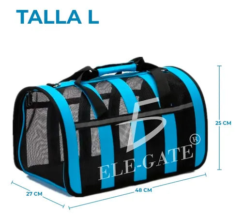 Transportador De Mascotas Talla L Comodidad Y Seguridad En
