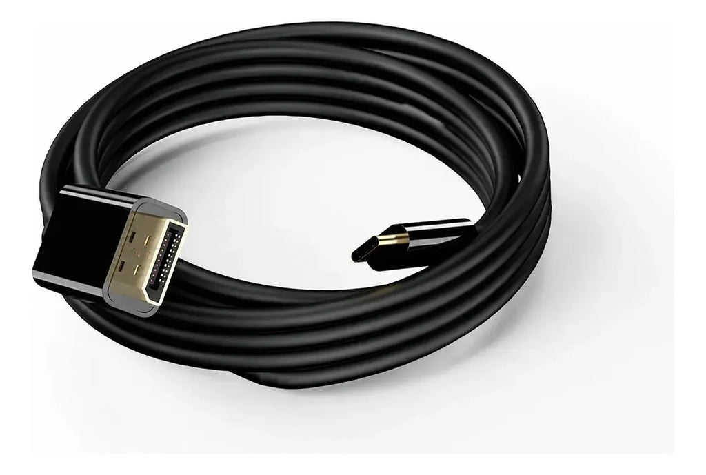 Cable USB tipo-C a DisplayPort 4K de 1.8m premium conversor