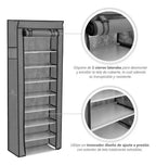 Mueble Zapatera Armario Organizador Repisa Armable Multiusos