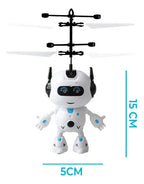 Mini Drone Esfera Voladora Con Luces Led Y Sensor Manual