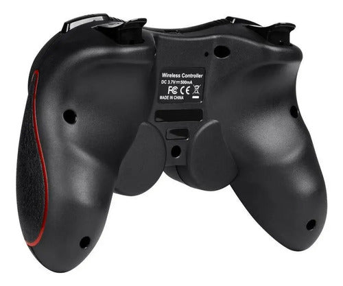 Control Para Juegos Joystick Inalámbrico Ergonomico Bluetooth Multiplataforma Android/ios Color Negro Rojo Ele-gate
