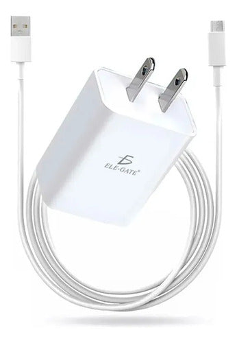 Cargador Portatil Con Cable Micro Usb V8 Para Xiaomi Para