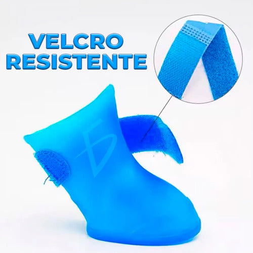 Botas De Lluvia Para Mascotas Zapatos De Pvc Para