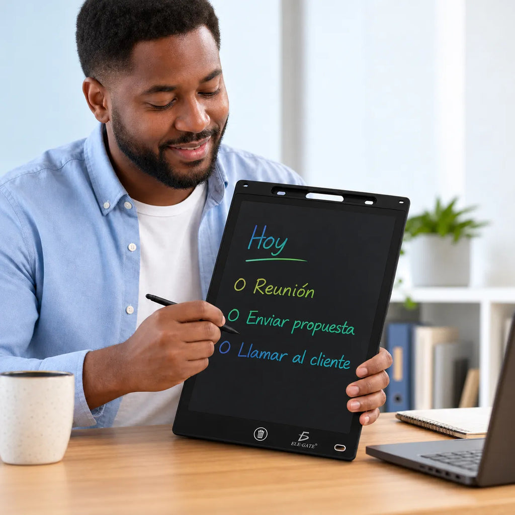 Pizarra LCD de 12 pulgadas para escribir y dibujar