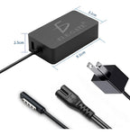 Cargador Laptop Compatible Con Microsoft Surface 48w 12v