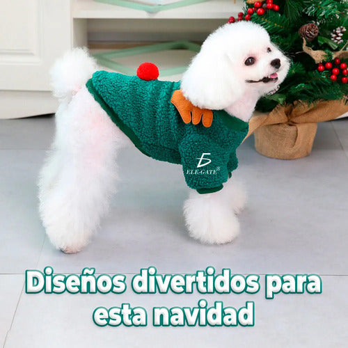 Suéter Navideño Para Perros Diversión Y Estilo Festivo