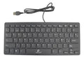 Mini teclado USB alambrico 78 teclas español