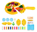 Set De Plastilina De 12 Colores Para Crear Pizzas